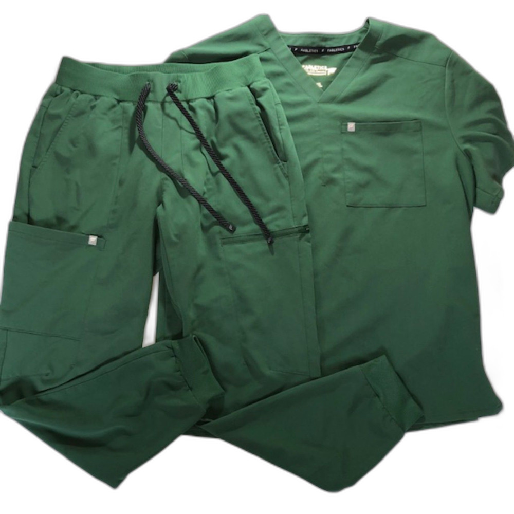 Fabletics Green Scrub Outfit